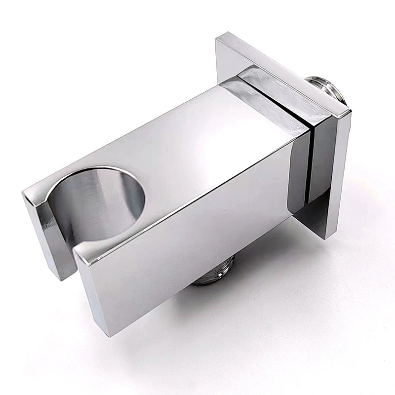 Messing bruseholder og beslag, moderne minimalistisk skjult firkantet håndholdt bruseophæng