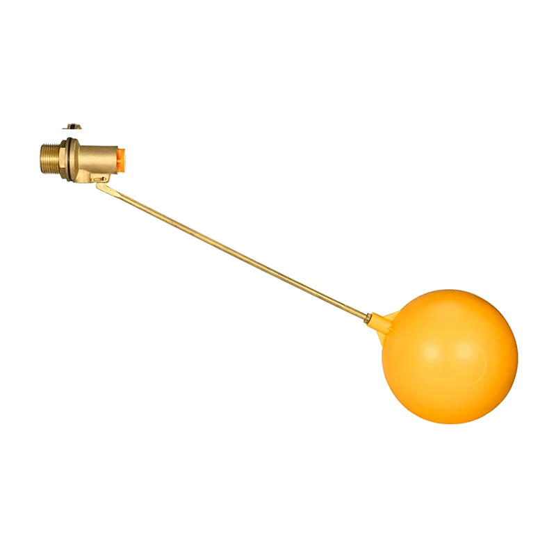 Flydeventil af bronzeplastik