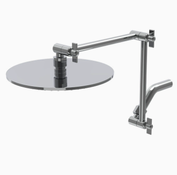 Dobbeltleddet tandet brusearm