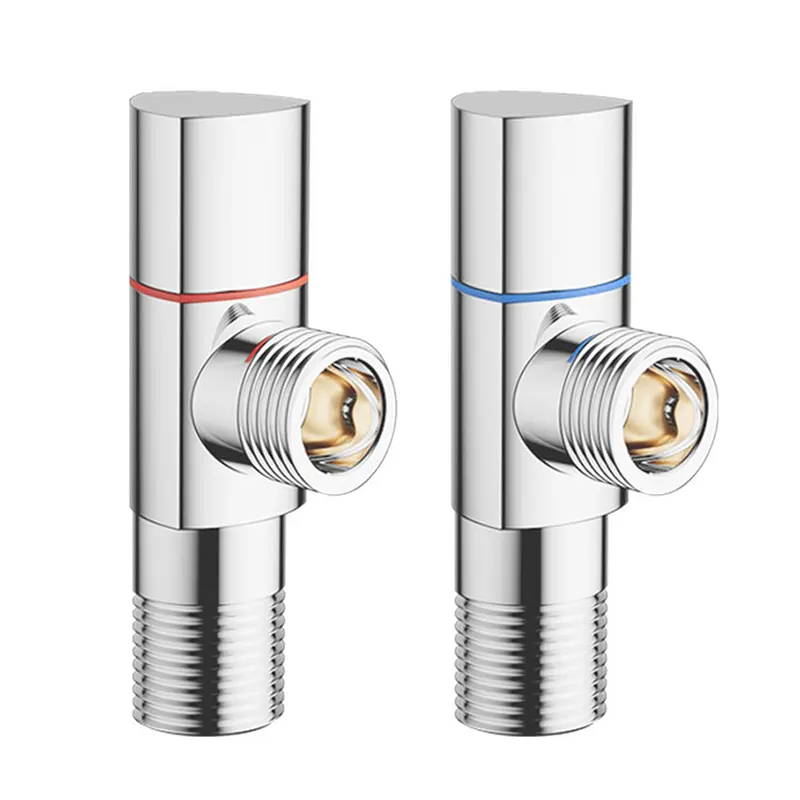 Galvaniseret messing vinkelventil