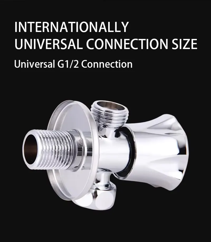 1-in-2 out Single Control Angle Valve 1-in-2 out Single Control Angle Valve