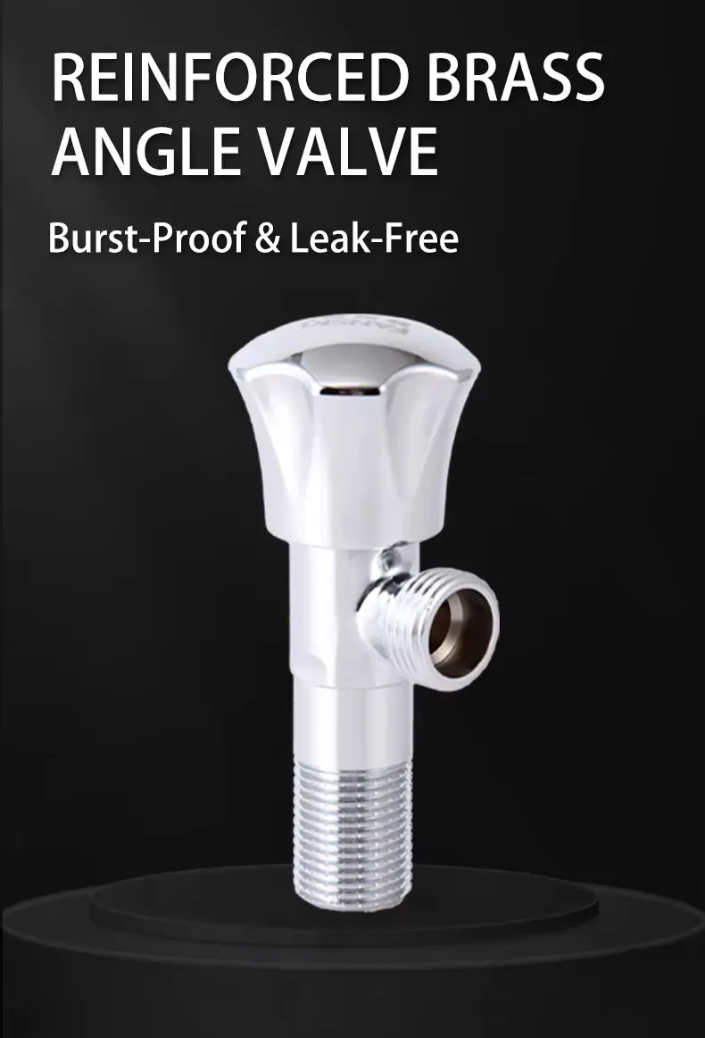 Polished Chrome Angle Valve