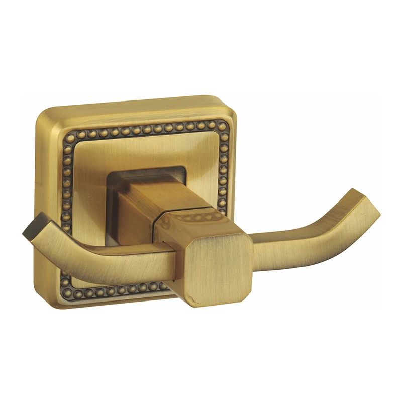 Gold Double Robe Hook