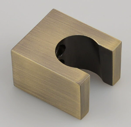 Firkantet bruseholder i zinklegering, vægmonteret bidetsprøjtebeslag